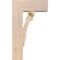 Ekena Millwork Olympic Block Smooth Bracket w/ Offset Brace, Douglas Fir, 7 1/2"W x 18"D x 30"H BKT0806X18X30OLY05SDF - alternate 2